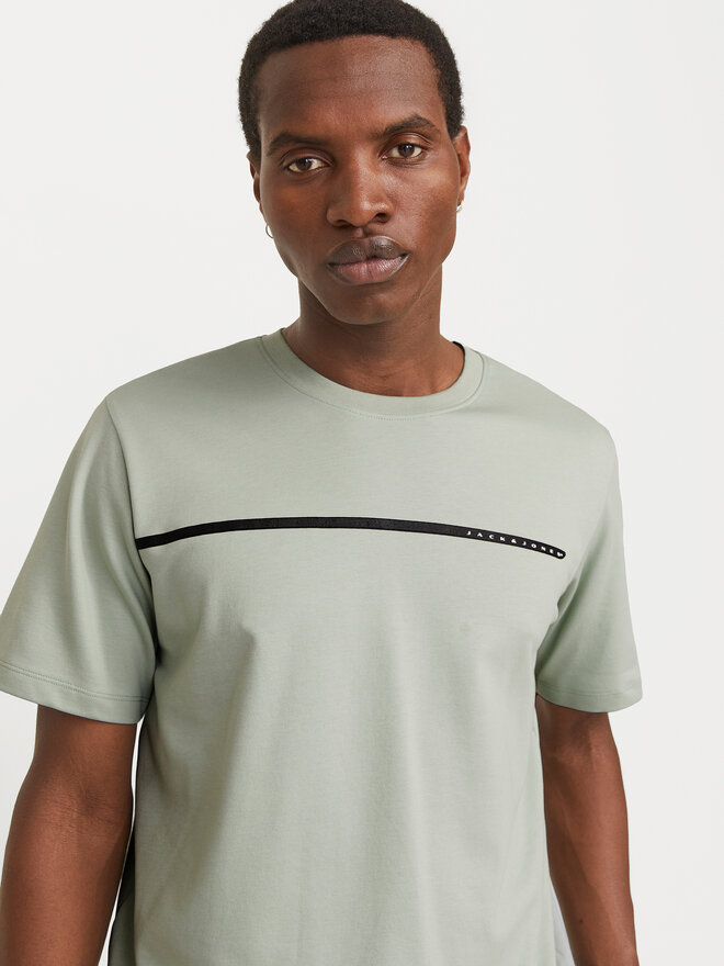 Jack&Jones Jack&Jones Marškinėliai Fusion 12273120 Žalia Regular Fit