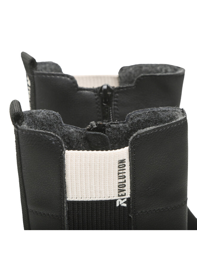 Rieker Botine Rieker W0380-00 Negru
