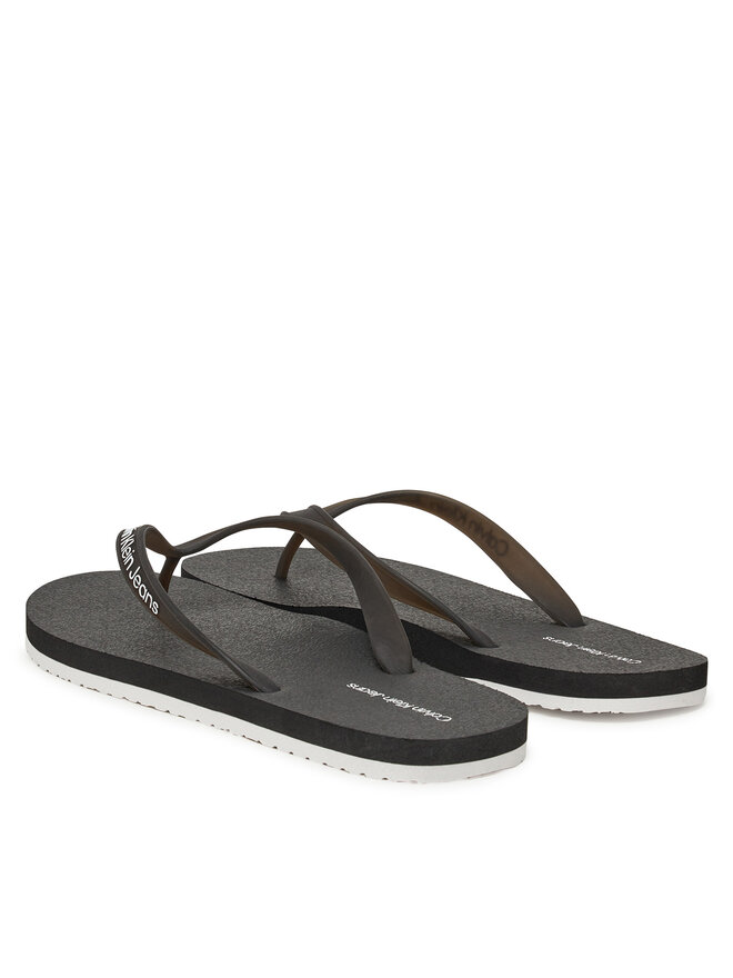 Calvin Klein Jeans Flip-flops Calvin Klein Jeans Thong+ Tpu YM0YM01265 Fekete