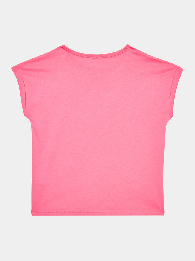 United Colors Of Benetton United Colors Of Benetton Marškinėliai 3096C10C1 Rožinė Regular Fit