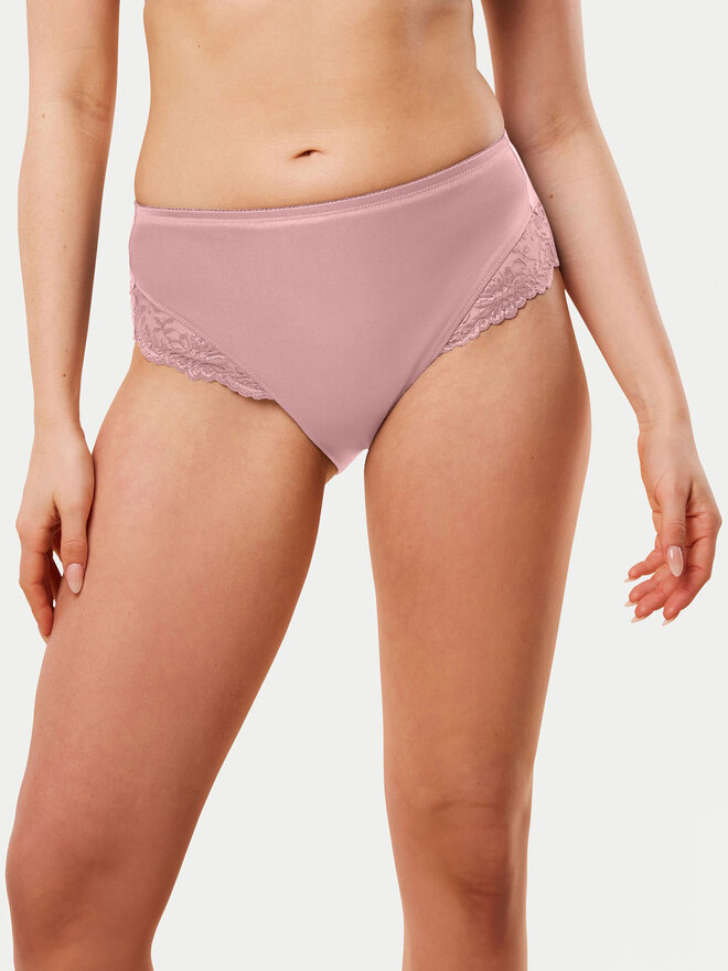 Triumph Triumph Klasszikus magas derekú alsó Ladyform Soft Maxi 10210671 Rózsaszín