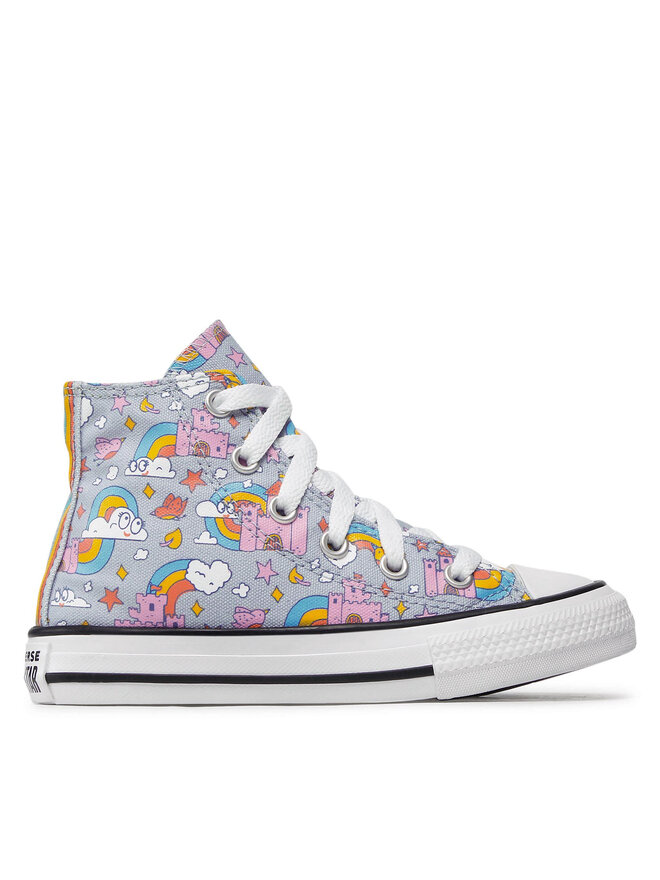 Converse Кеди Converse Chuck Taylor All Star Rainbow Castles 372943C Голубий