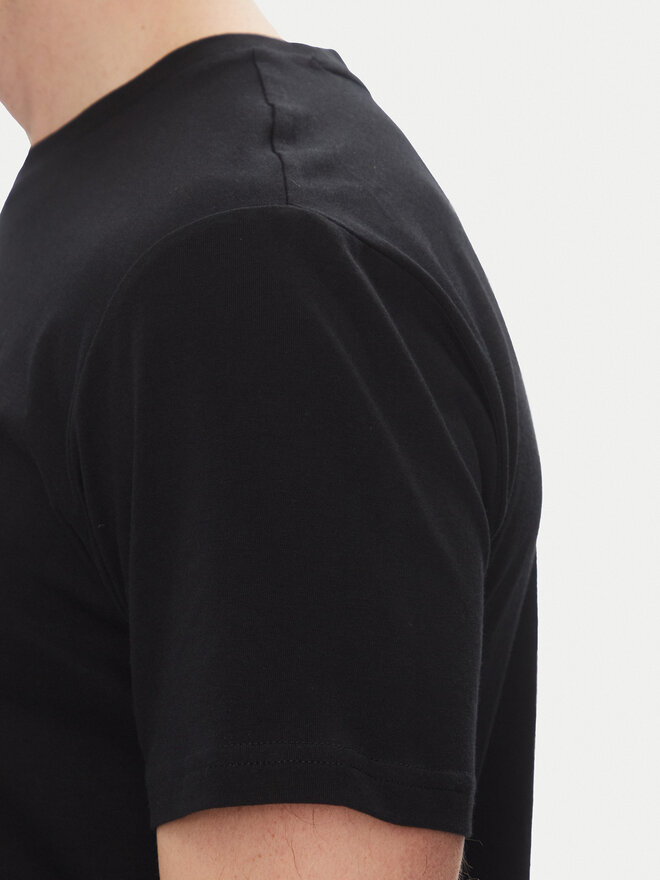 Lee Lee T-Shirt Patch 112367186 Μαύρο Regular Fit