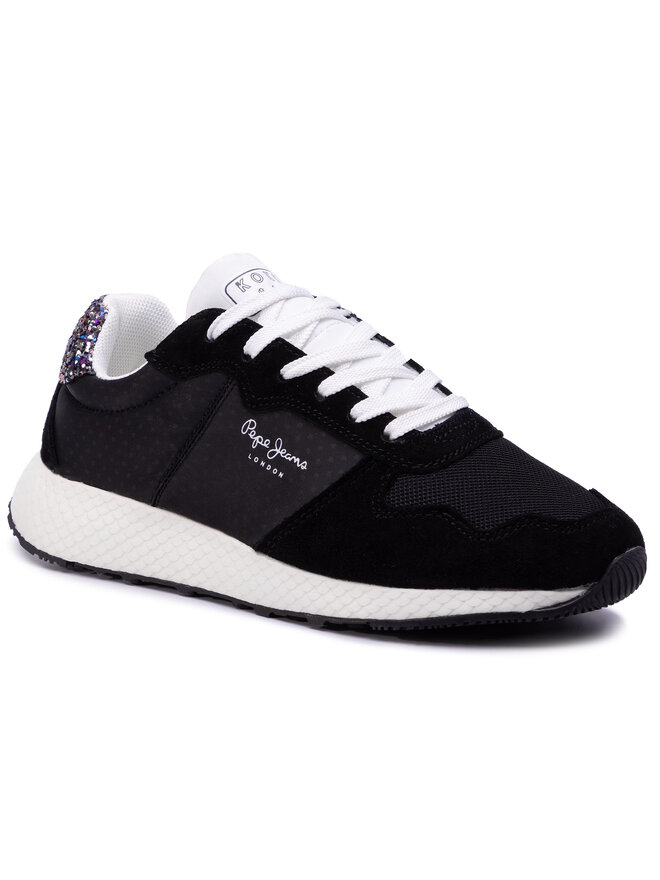 Pepe Jeans Laisvalaikio batai Pepe Jeans Koko Sky PLS30936 Juoda