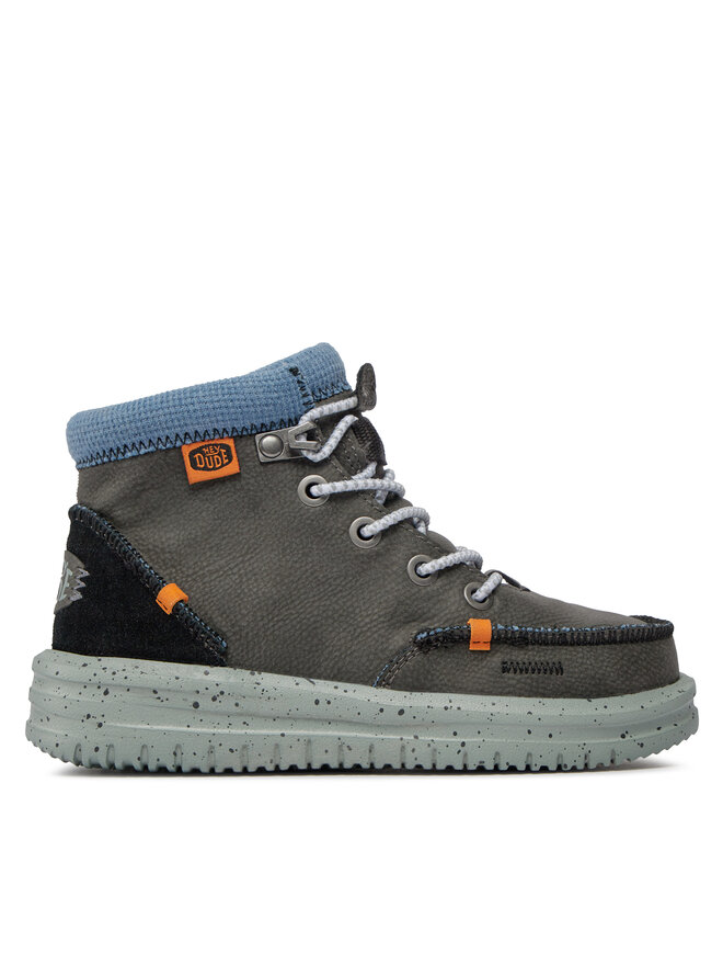 Hey Dude Botines planos Hey Dude Bradley Boot Youth 40269-001 Gris