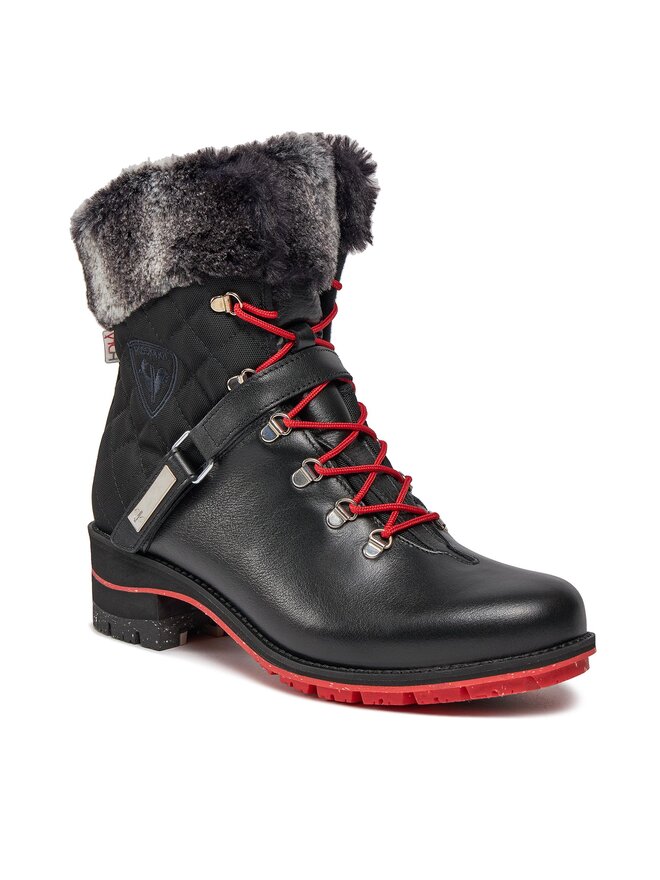 Rossignol Schnürstiefeletten Rossignol 1907 Megeve RNIW000 Schwarz