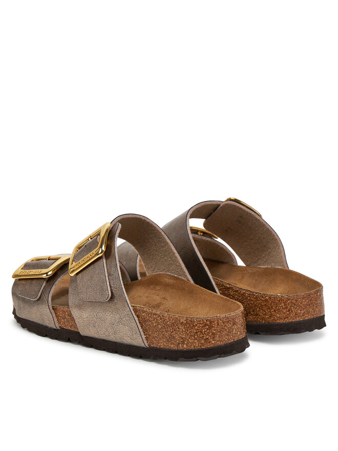 Birkenstock Papucs Birkenstock Sydney Cushion Buckle 1029372 Arany
