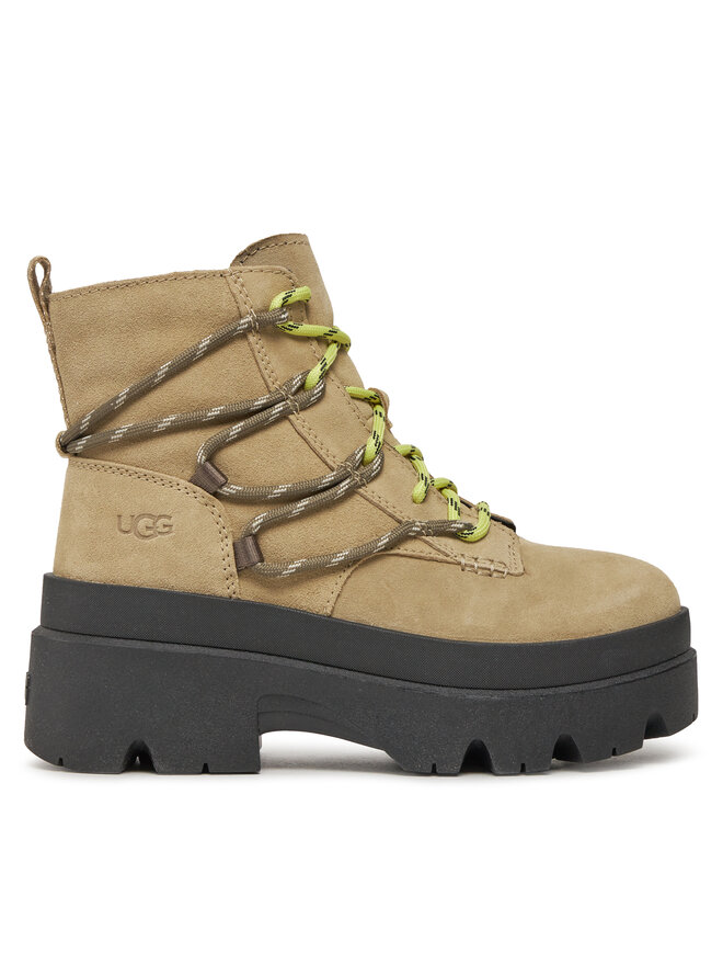 Ugg Botine Ugg W Brisbane Lace Up 1143841 Bej