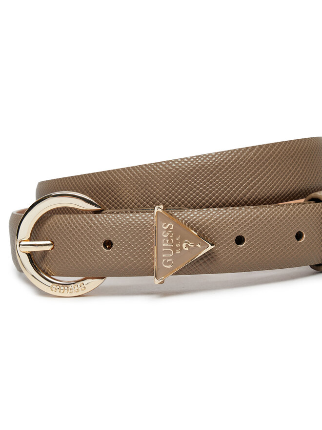 Guess Dámský pásek Guess Noelle BW9071 P4125 Hnědá
