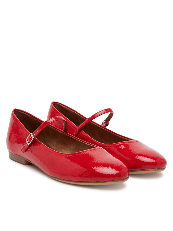 Tamaris Baleriny Tamaris 1-22122-42 Czerwony