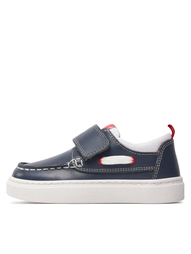 Geox Sneakersy Geox B Nashik Boy B455ND 08510 C4211 S Granatowy