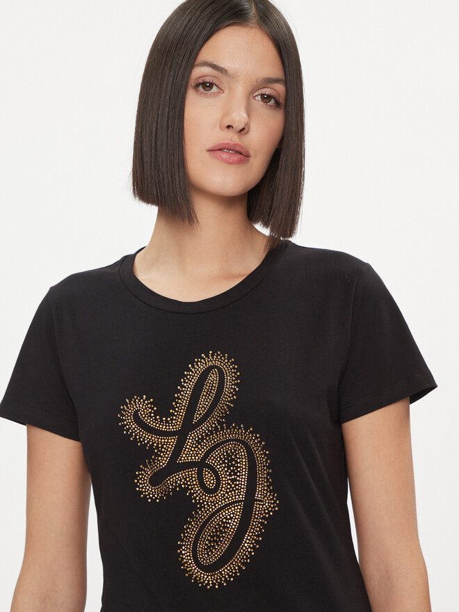 Liu Jo Liu Jo T-Shirt WA4051 JS923 Μαύρο Regular Fit