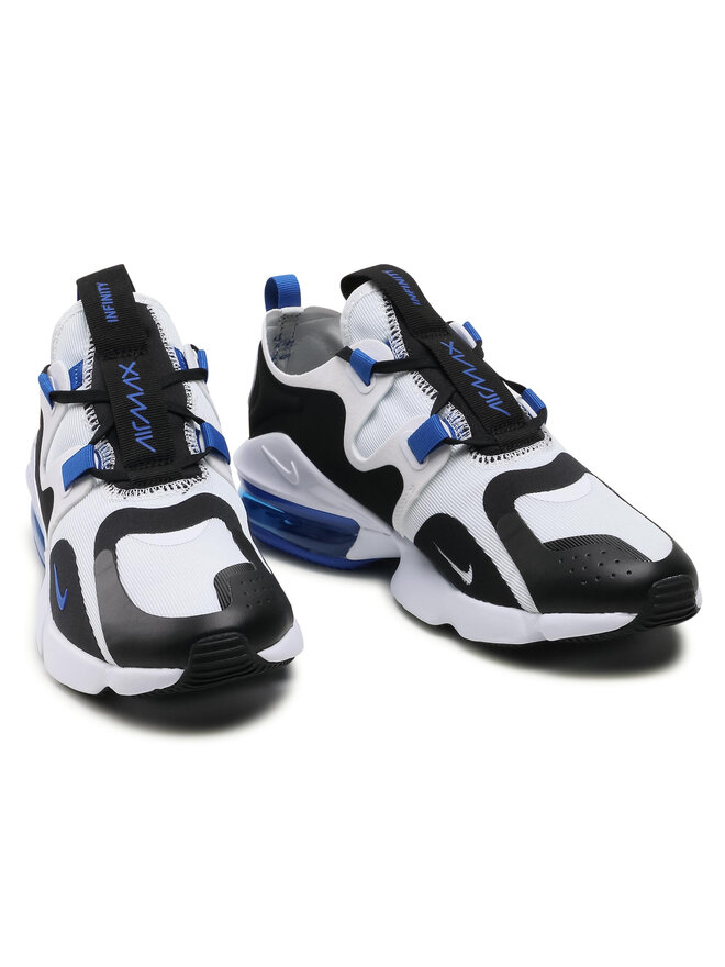 air max infinity blue and white