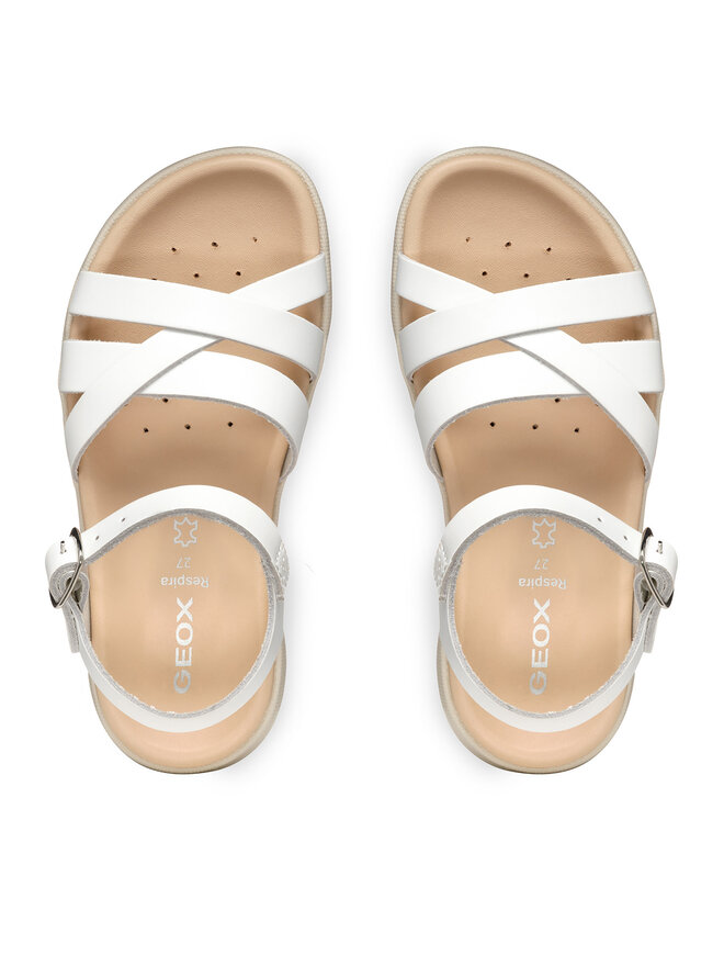 Geox Szandál Geox J Soleima Gir J45GSA 43 C1000 M Fehér