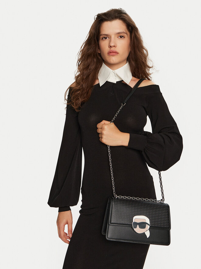 KARL LAGERFELD Kabelka KARL LAGERFELD 246W3027 Černá