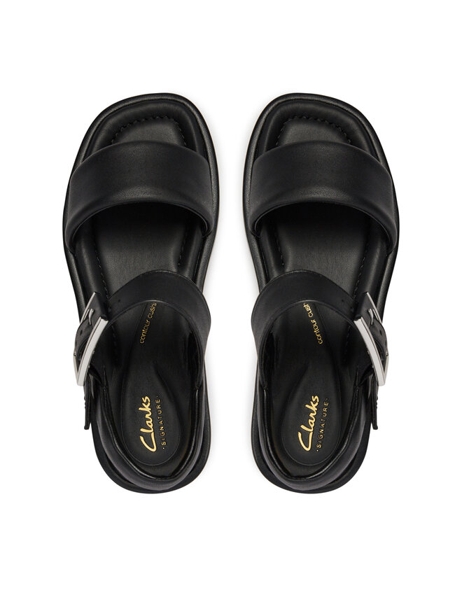 Босоніжки Clarks Alda Strap 26176257 Чорний | evzuttya.com.ua