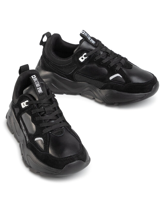 Big Star Shoes Снікерcи Big Star Shoes GG274654 Чорний