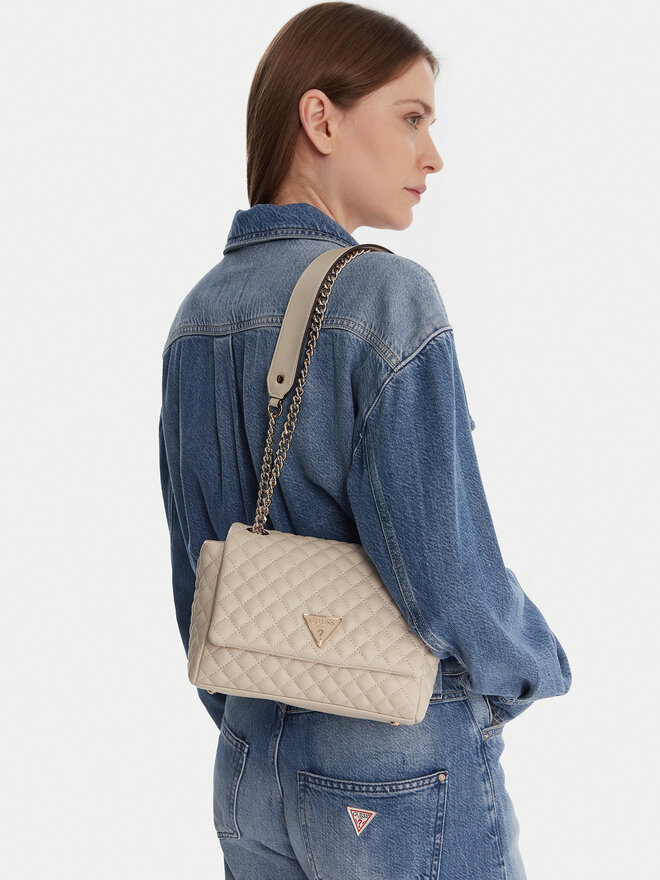 Guess Bolso Guess HWEQG9 54121 Écru