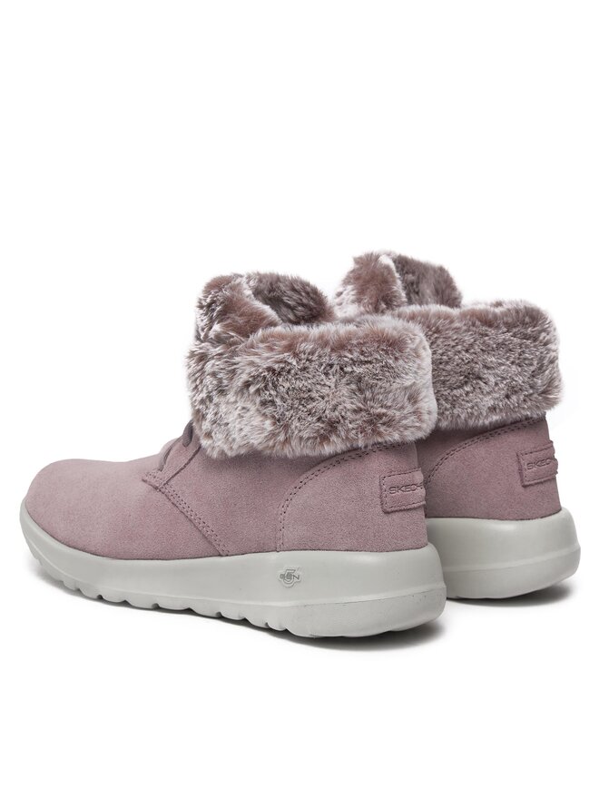 Skechers Polokozačky Skechers On-The-Go Joy Plush Dreams 144042/LAV Fialová