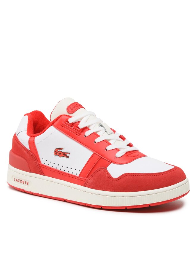 Sneakers Lacoste T Clip 123 5 Sma 745SMA0075286 Rouge chaussures