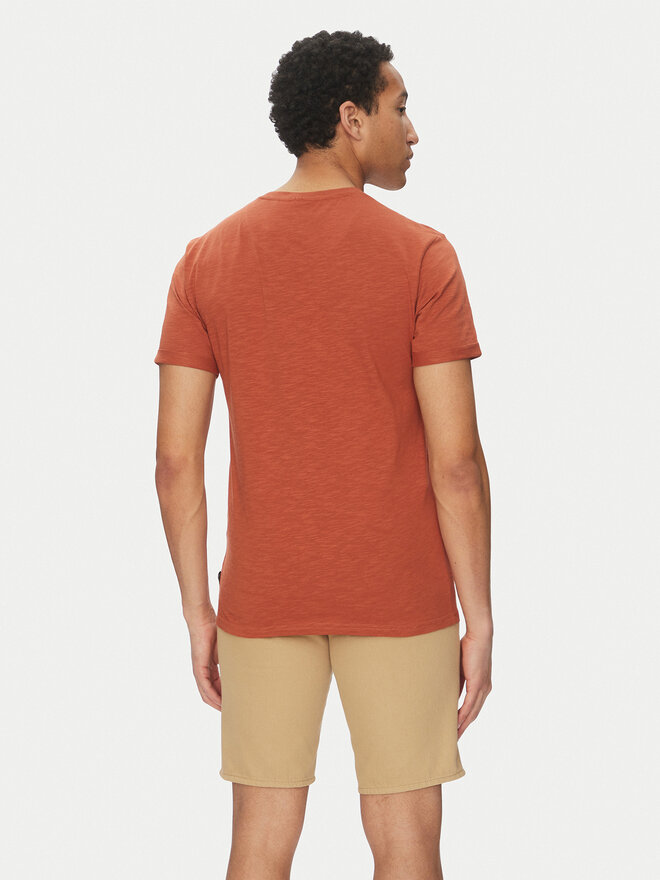 INDICODE INDICODE Majica Inandorra 41-104 Oranžna Regular Fit