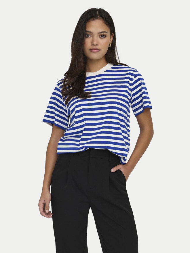 ONLY ONLY Marškinėliai Livina 15272227 Mėlyna Regular Fit