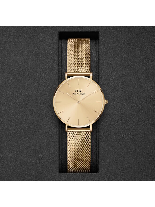 Daniel Wellington Ρολόι Daniel Wellington Petite Unitone DW00100474 Χρυσό