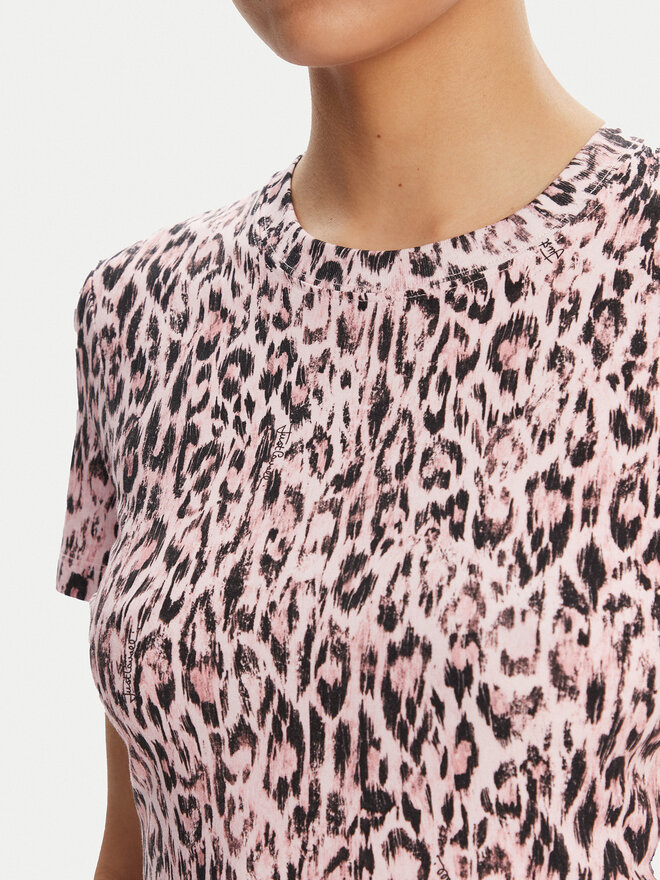 Just Cavalli Just Cavalli Camiseta 78PAHE06 De color Regular Fit