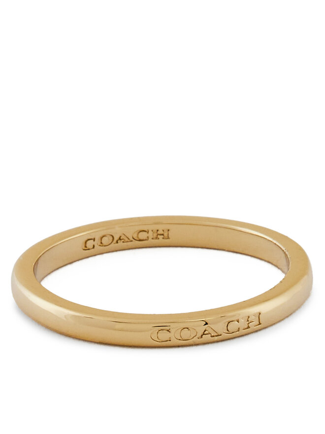 Coach Set de 3 anillos Coach 37506210 Oro