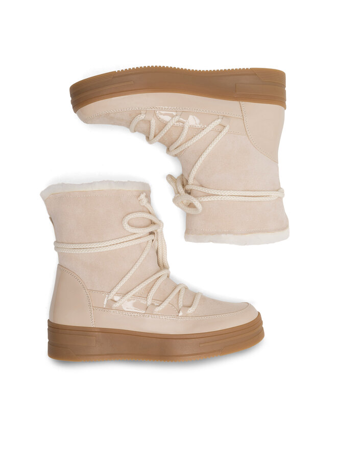 Jenny Fairy Botas de nieve Jenny Fairy WS5806-04 Beis