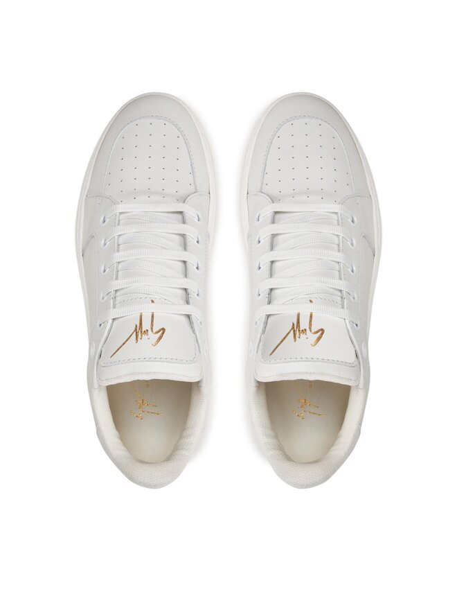 GIUSEPPE ZANOTTI Sneakersy Giuseppe Zanotti RU30035 Biela