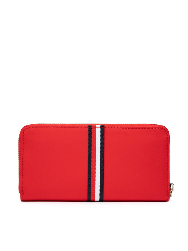 Tommy Hilfiger Geldbörse Tommy Hilfiger Poppy Large Za Corp AW0AW11623 Rot