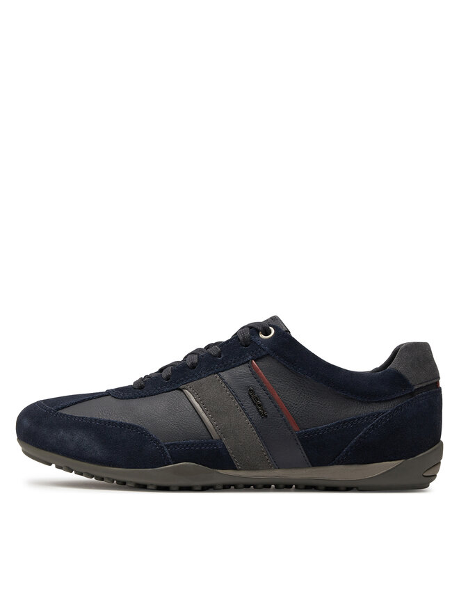 Geox Sneakersy Geox U Wells C U52T5C 022ME CF47J Granatowy