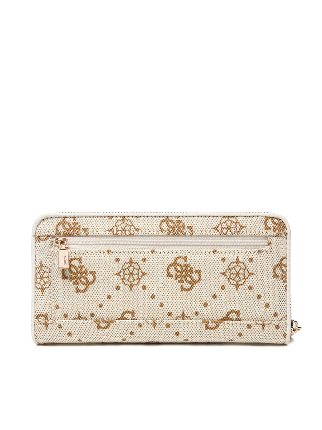 Guess Голям дамски портфейл Guess Neda Slg SWCP96 54146 Бежов