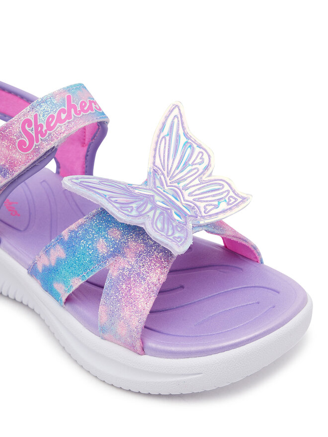 Skechers Sandali Skechers Jumpsters Sandal-Butterfly Brites 303109L/LVMT Vijolična