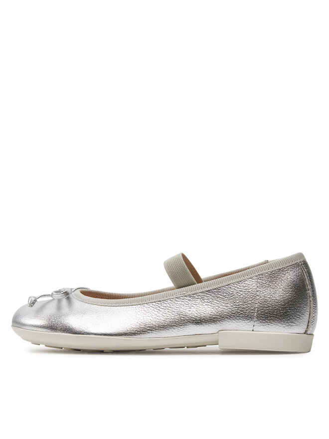 Geox Balerina Geox Jr Plie' J4555D 00044 C1007 S Ezüst