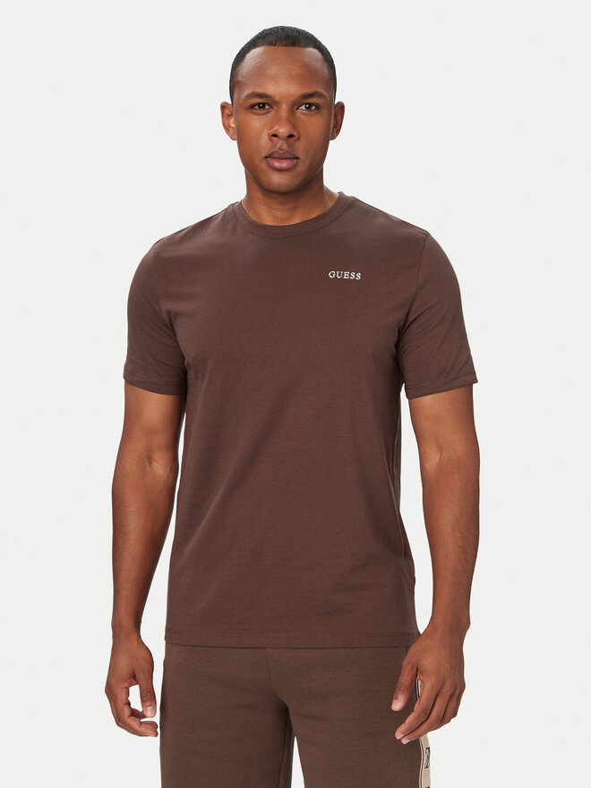 Guess Guess T-Shirt Z6RI17 I3Z14 Dunkelbraun Regular Fit