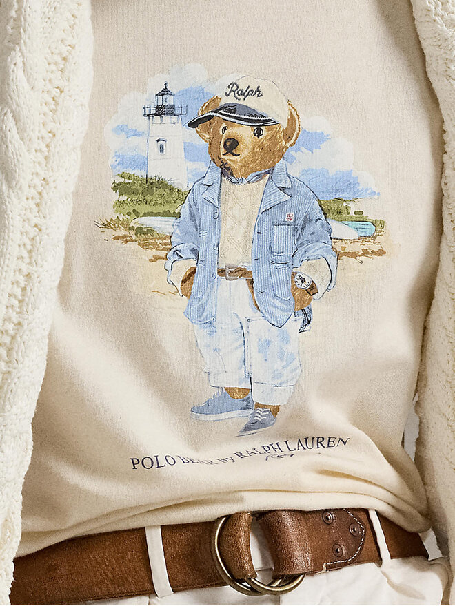 Polo Ralph Lauren Polo Ralph Lauren Majica 710969630001 Bež Custom Slim Fit