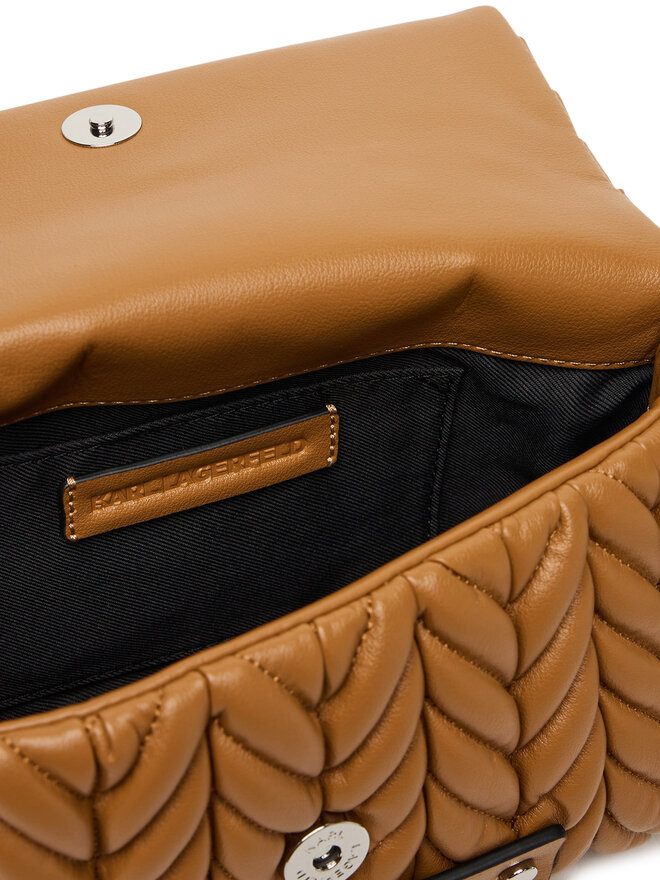 KARL LAGERFELD Ročna torba KARL LAGERFELD A2W30153 Rjava