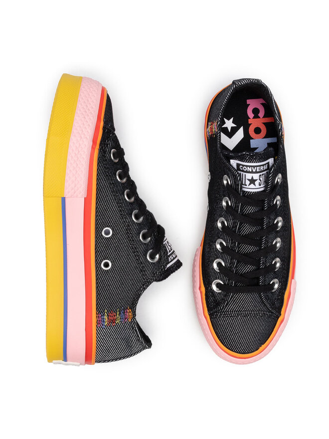 Converse Sneakers aus Stoff Converse Cast Lift Ox 564994C Schwarz