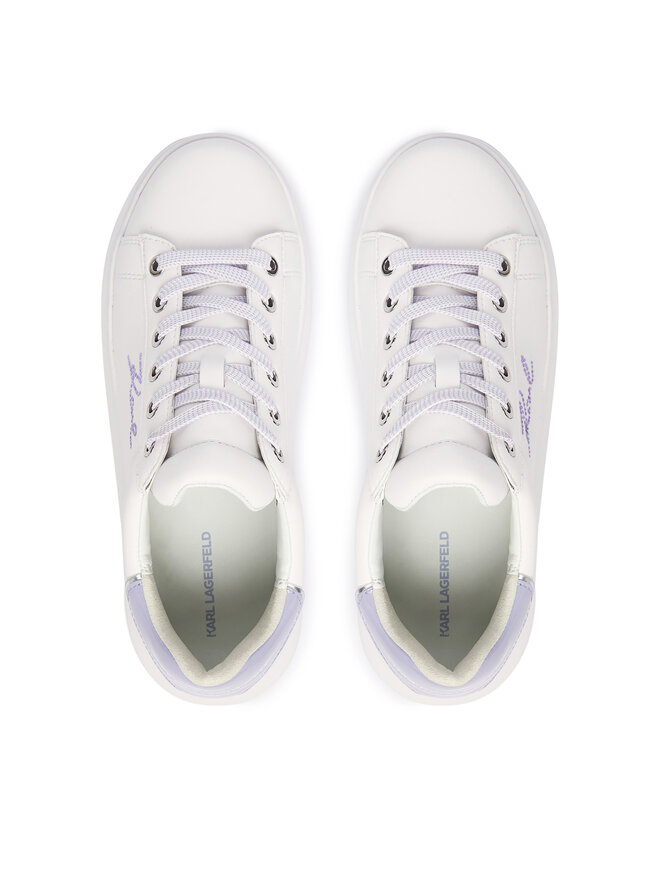 KARL LAGERFELD Снікерcи KARL LAGERFELD Kapri KL62518 Білий