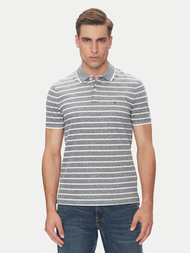 Tommy Hilfiger Tommy Hilfiger Polo marškinėliai MW0MW33140 Mėlyna Regular Fit