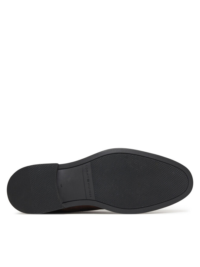 Tommy Hilfiger Gležnjarji Tommy Hilfiger Corporate FM0FM05579 Rjava