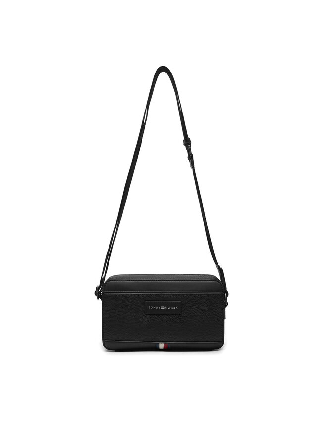 Tommy Hilfiger Τσαντάκι Tommy Hilfiger Th Business Ew Reporter AM0AM12709 Μαύρο
