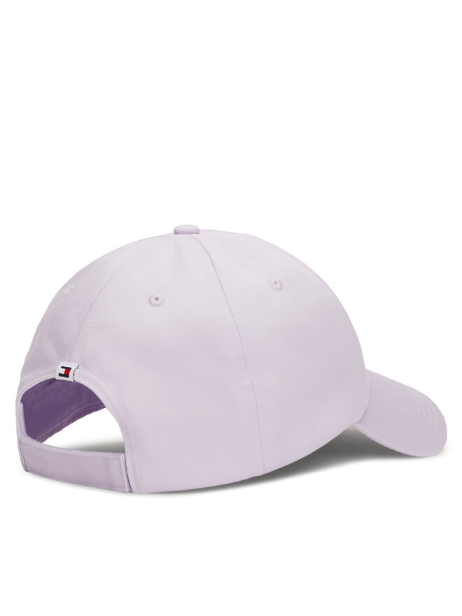 Tommy Jeans Czapka z daszkiem Tommy Jeans Linear Logo AW0AW15845 Fioletowy