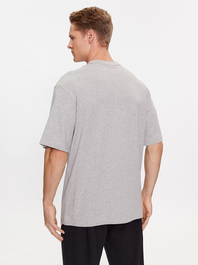 Reebok Reebok Marškinėliai Basketball IL4423 Pilka Regular Fit