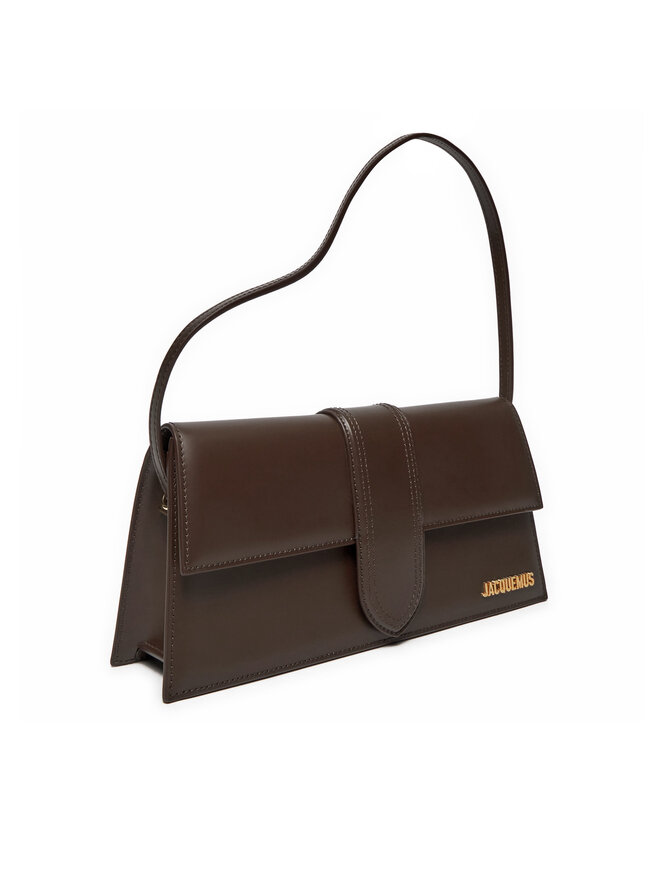 JACQUEMUS Geantă JACQUEMUS Le Bambino Long 221BA013 Maro