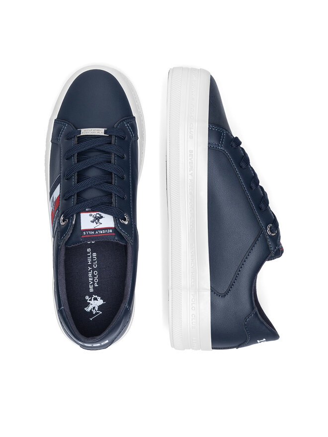 Beverly Hills Polo Club Sneakersy Beverly Hills Polo Club V12-721 Tmavomodrá