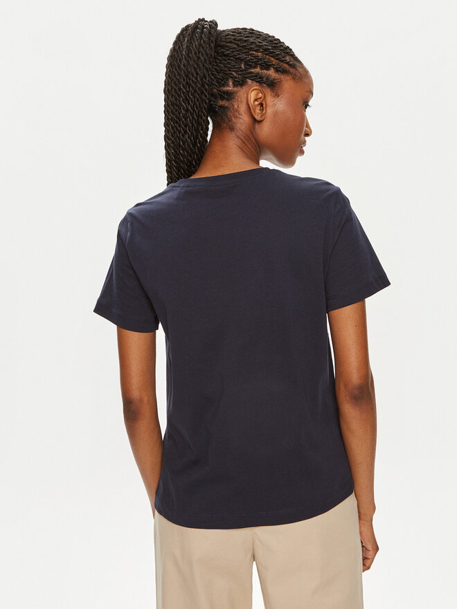 Gant Gant T-Shirt Shield 4200200 Dunkelblau Regular Fit