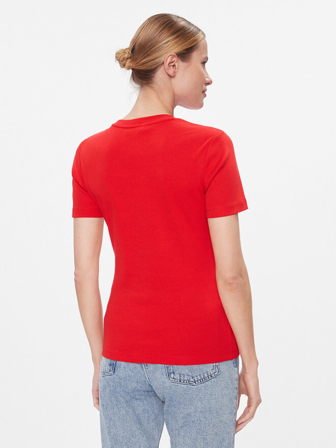 Tommy Hilfiger Tommy Hilfiger Camiseta New Cody WW0WW40587 Rojo Slim Fit